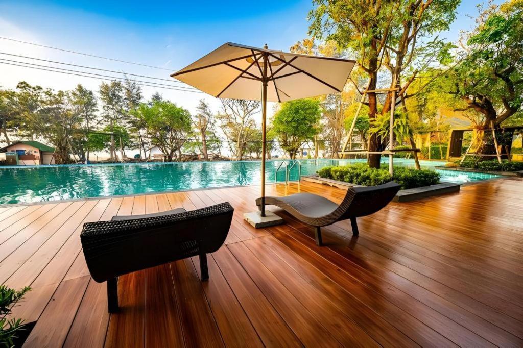 Chatnipa Beach Resort By Morseng Ban Hat Lek Bagian luar foto